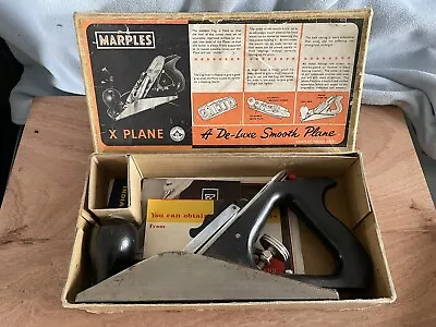 Rare Marples  X4 Plane And Box Instructions Etc ( Must See ) • £420