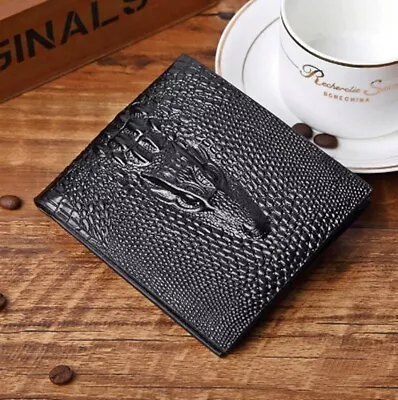 Dragon Skin Black Wallet - RFID Blocking Credit Card ID Bifold GOT Gift • $19.99