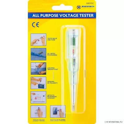 £1.49 • Buy All Weather Water Resistant Electrical Voltage Tester Screwdriver Ac Dc Power