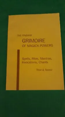 £20 • Buy The Finbarr Grimoire Of Magick Powers By Finbarr Books