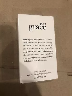 NIB Philosophy Pure Grace 2oz  EDT Women's Perfume New Authentic • $30.17