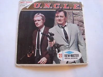 View Master The Man From Uncle Stereo Pictures Vintage 1966 No Booklet • $8.99