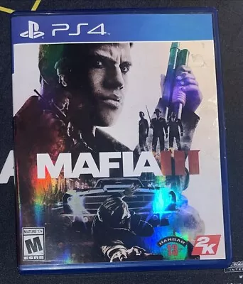 Mafia III (Sony PlayStation 4 2016) PS4 Complete W/Manual And Map TESTED CIB • $11.99