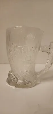 Vintage McDonalds 1993 Flinstones Mammoth Tusk Cup Sculptured Glass Roc Donald’s • $9