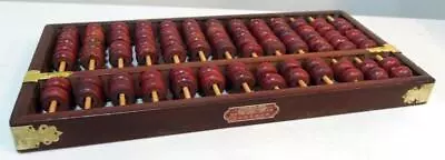 Antique Wooden Feng Jiang Foshan Abacus Chinese Adding Device Early 1900s • $9.95