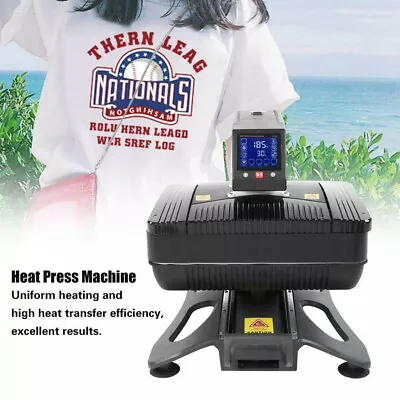 Enhanced Auto Open 3D Sublimation Vacuum Heat Press Machine T-Shirt DIY Printing • $1999