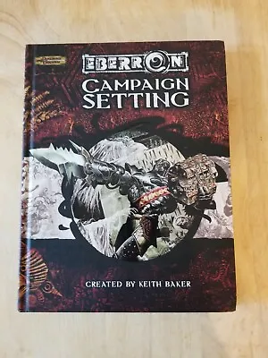 Dungeons And Dragons: Eberon Campaign Setting Ser.: Core Rules Ser.: Eberron... • $45