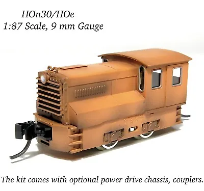 HOn30/HOe Aru-Model 4-Ton Diesel Locomotive Kit Coal Mining Narrow Gauge H0e 009 • $199.99