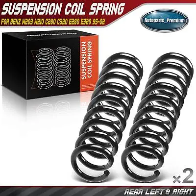 2x Suspension Coil Spring For Mercedes-Benz W203 W210 C320 E320 Rear Left &Right • $43.99