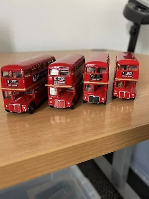 Efe 4 X Unboxed Aec London Transport Aec Routemaster Buses • £11.05