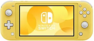 USED Japanese Nintendo Switch Lite YELLOW Only Console HDH-001 JAPAN • $236.62