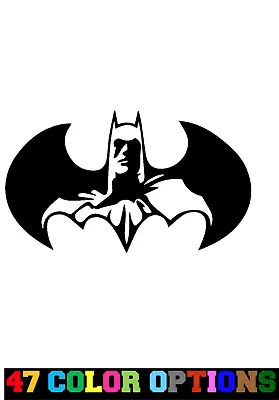 Decal Vinyl Truck Car Sticker - DC Comics Batman In Logo • $4