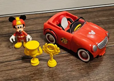 Mickey Mouse And The Roadster Racers Transforming Mickey's Car With Trophies • £14.99