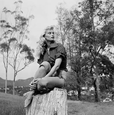$9 • Buy Actress Irish Mccalla Poses At Home In LA 1956 OLD PHOTO 28