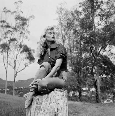 $9 • Buy Actress Irish Mccalla Poses At Home In LA 1956 OLD PHOTO 28