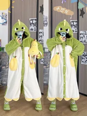 Unisex Adult Dinosaur Animal Onesie11 Anime Cosplay Pyjamas Kigurumi Sleepwear • £32.39