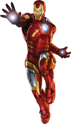 £18.99 • Buy Iron Man Marvel Avengers 3d View Wall Sticker Removable Children Bedroom Vinyl