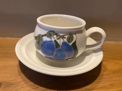 £8.50 • Buy Portmeirion “Pomoma” Cup And Saucer Plum -lots Of Set Listed