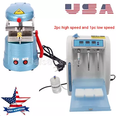 $130.66 • Buy Dental Handpiece Maintenance Lubrication /Vacuum Forming Molding Machine 110V