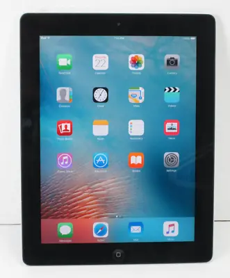 Apple IPad 2 21 Tablet 16GB Black Wifi A1395 Cleared Unlocked SKU A5 • $34.99