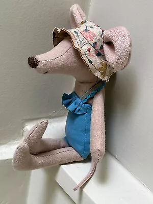 MAILEG Spare Mum Beach Mouse In Swimsuit And Beach Hat NWOT (NO Cabin) • £25.99