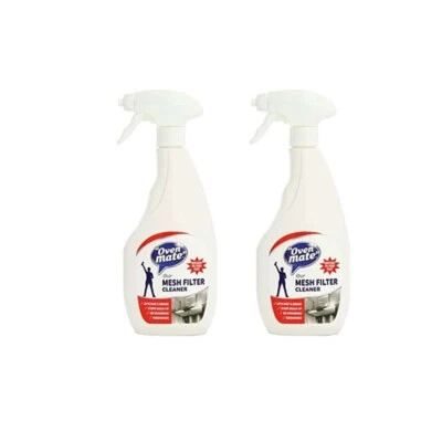 £11.99 • Buy Oven Mate Cookerhood Mesh Filter Cleaner 500ml Pack Of 2