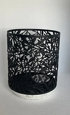 Bath & Body Works Branch & Berries Single Wick Candle Holder Black & Resin Base • $7.71