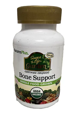 $44.99 • Buy Natures Plus Source Of Life Garden Certified Organic Bone Support EXP 02/2026
