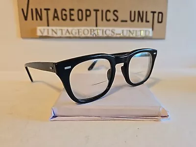 USS Halo Vintage War Issued Hornrimmed Eyeglasses Frame (Mint Condition) • $134.99