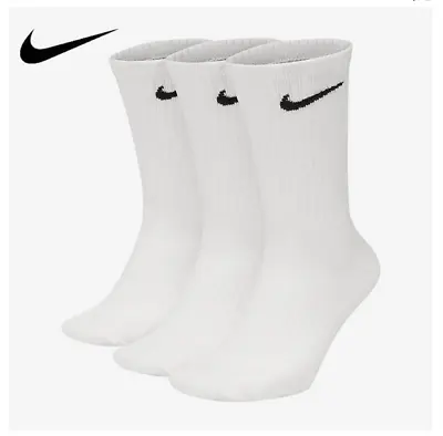 3 Pair Everyday Dri-Fit Cushioned Crew/Ankle Replacement Socks-Sports-two Sizes • $16