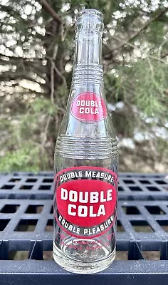 Vintage Acl DOUBLE-COLA Soda Bottle New Albany Mississippi • $39.95