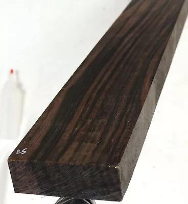 Macassar Ebony Wood Lumber 2.75x36x1  EM25 • $75.63