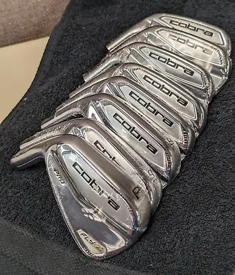 $225 • Buy Cobra King Fly-Z Pro CB/MB Iron Set 3-PW (HEADS ONLY) Left Hand *NEW*