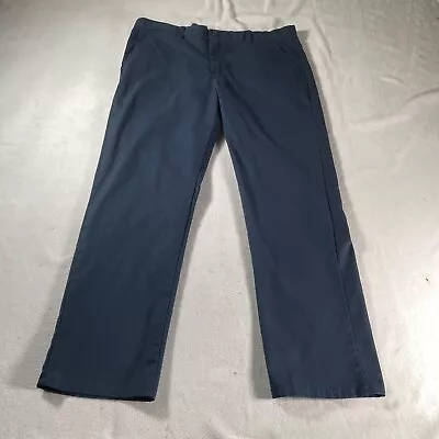 Dickies Pants Mens 40 Black Work Wear Original Mechanic 874 Straight Leg 40x32 • $11.39