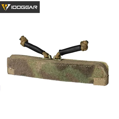 IDOGEAR Tactical Double Zipper Insert Pouch Storage Pocket Zipper JPC2.0 CPC AVS • £9.48