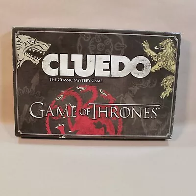 Cluedo Game Of Thrones The Classic Mystery Game Board Game - Complete • £12.90