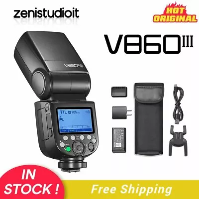 $205 • Buy US Godox V860III-S 2.4G TTL HSS Camera Flash Speedlite Fr Sony A7 A99 ILCE-6000L