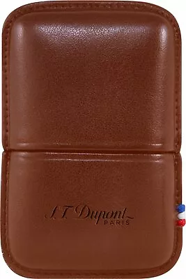 $291.51 • Buy S.T. Dupont Ligne 2 Leather Lighter Case Brown (183071) BRAND NEW