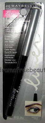 B.New Maybelline Master Drama Mechanical 24HR Cream Pencil #410 *MADE OF STEEL* • $6.85