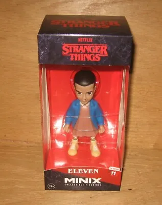 Stranger Things Netflix MINIX Eleven Vinyl Figure NEW 2023 • $14.95