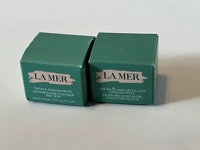 La Mer The Eye Concentrate Travel Deluxe Anti-Aging Moisturizer Cream - 0.17oz • $34.95