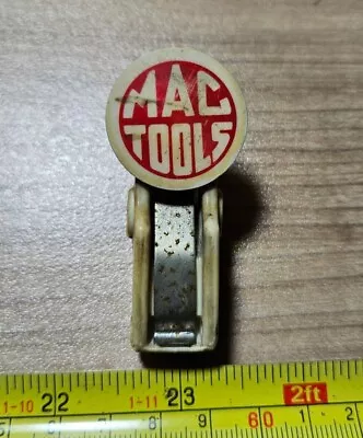 Vintage MAC TOOLS Advertising Plastic Clip • $14.99