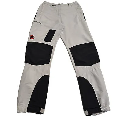 Mammut Pants Mens 40x34 Dynamic Softshell Pants Black/White - READ DESCRIPTION • $29.99