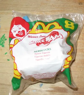 1996 Space Jam Looney Tunes Happy Meal Toy Nerdlucks McDonalds #8 • $1.49