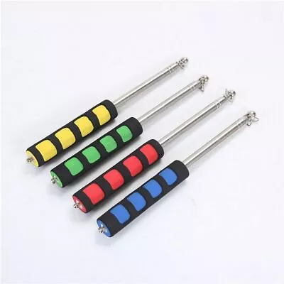 £7.36 • Buy 2M Flexible Flagpole Stainless Steel Flag Pole Telescopic Portable Metal Stick