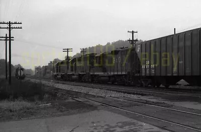 BO Baltimore & Ohio Freight Action Shot - Vintage Railroad Negative • $19.45