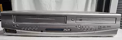 Sylvania DVC841G DVD / VCR 4 Head Combo Player. No Remote. Tested Working. • $33.33