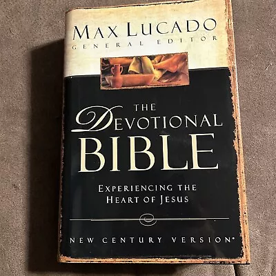 The Devotional Bible: Experiencing The Heart Of Jesus By Nelson Max Lucado • $15