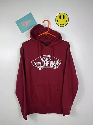 MENS VANS HOODED SWEATSHIRT TOP SIZE SMALL CHEST 42” SKATE 99p Start • £6.50