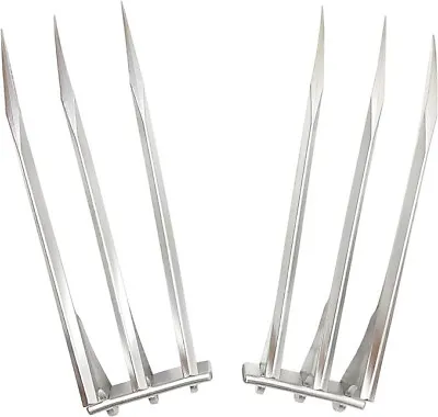 Marvel Deadpool 3 Wolverine X-men Claws Plastic Pair Prop Cosplay Toy Superhero • $35.99